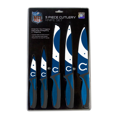 Indianapolis Colts Knife Set - Kitchen - 5 Pack