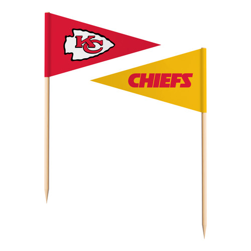 Kansas City Chiefs Toothpick Flags