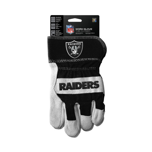 Las Vegas Raiders Gloves Work Style The Closer Design