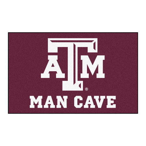 Texas A&M University - Texas A&M Aggies Man Cave UltiMat TAM Primary Logo Maroon