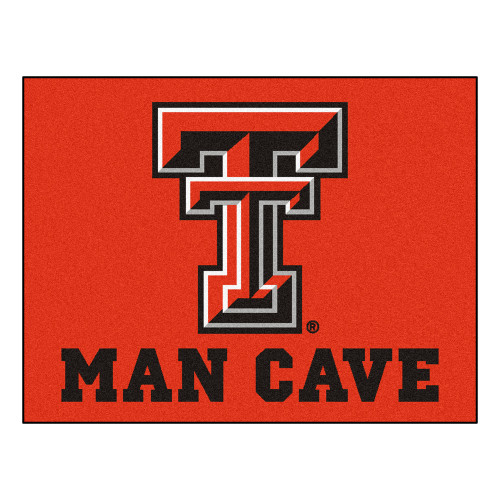 Texas Tech University - Texas Tech Red Raiders Man Cave All-Star Double T Primary Logo Red
