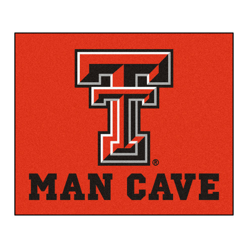 Texas Tech University - Texas Tech Red Raiders Man Cave Tailgater Double T Primary Logo Red