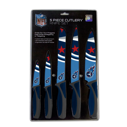 Tennessee Titans Knife Set - Kitchen - 5 Pack