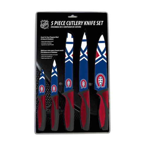 Montreal Canadiens Knife Set - Kitchen - 5 Pack