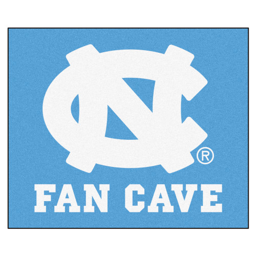 University of North Carolina at Chapel Hill - North Carolina Tar Heels Fan Cave Tailgater "NC" Logo Blue