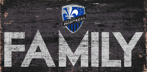 Montreal Impact Sign Wood 12x6 Family Design