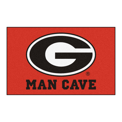 University of Georgia - Georgia Bulldogs Man Cave UltiMat G Primary Logo Red
