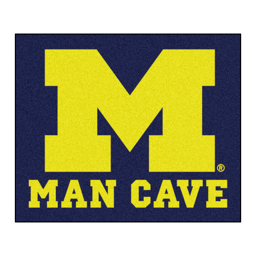 University of Michigan - Michigan Wolverines Man Cave Tailgater M Primary Logo Blue