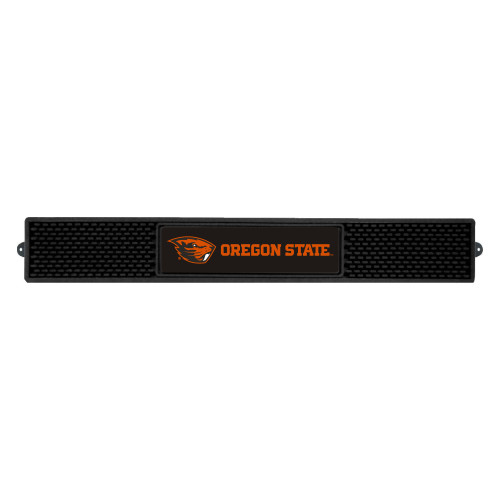 Oregon State University - Oregon State Beavers Drink Mat "Beaver" Logo & Wordmark Black
