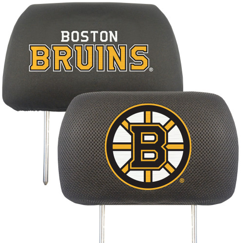 NHL - Boston Bruins Headrest Cover 10"x13"