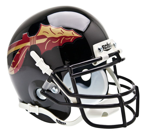 Florida State Seminoles Schutt Mini Helmet - Black Alternate Helmet #1
