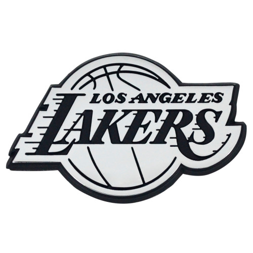NBA - Los Angeles Lakers Chrome Emblem 2.3"x3.7"