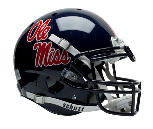 Mississippi Rebels Schutt XP Authentic Full Size Helmet