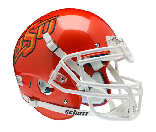 Oklahoma State Cowboys Schutt XP Authentic Full Size Helmet - Pearl Orange Alterntiave #7