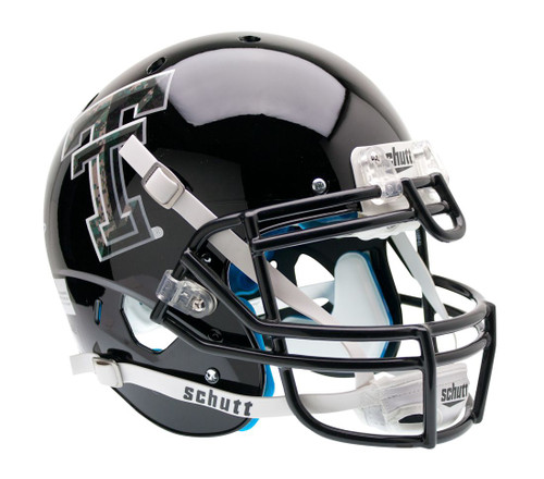 Texas Tech Red Raiders Schutt Authentic XP Full Size Helmet - Black Camo Alternate 2