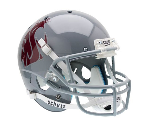 Washington State Cougars Schutt XP Full Size Replica Helmet - Alternate Helmet #2, Crimson Decal