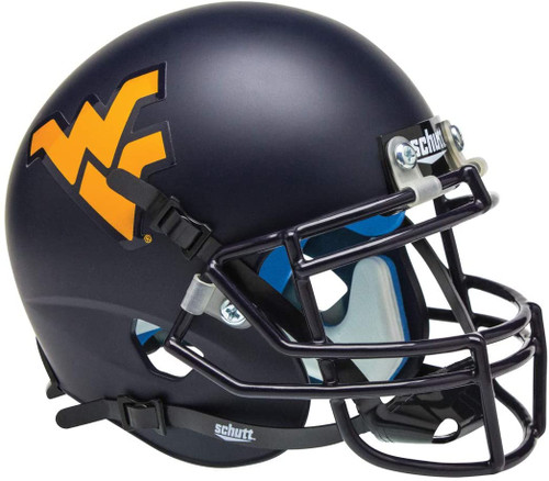 West Virginia Mountaineers Schutt Mini Helmet