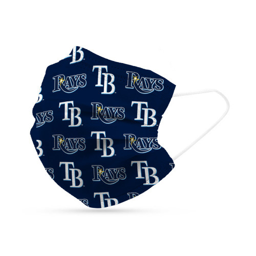 Tampa Bay Rays Face Mask Disposable 6 Pack