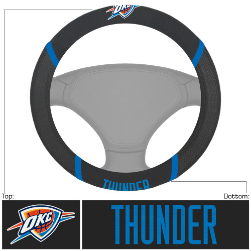 NBA - Oklahoma City Thunder Steering Wheel Cover 15"x15"