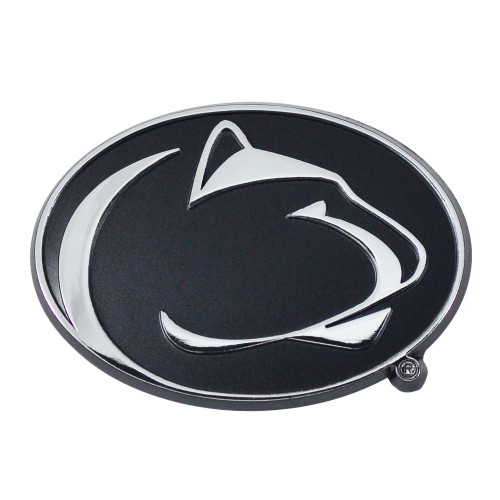 Pennsylvania State University - Penn State Nittany Lions Chrome Emblem "Nittany Lion" Logo Chrome