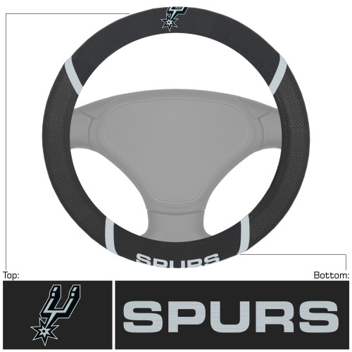 NBA - San Antonio Spurs Steering Wheel Cover 15"x15"