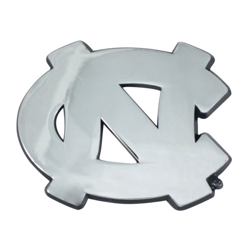University of North Carolina at Chapel Hill - North Carolina Tar Heels Chrome Emblem "NC" Logo Chrome