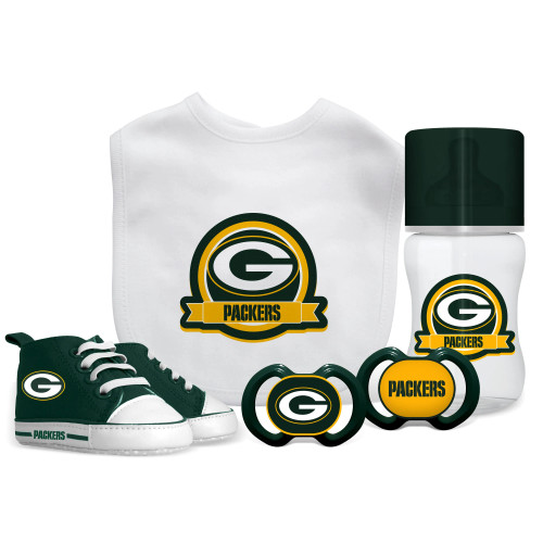 Green Bay Packers 5-Piece Baby Gift Set