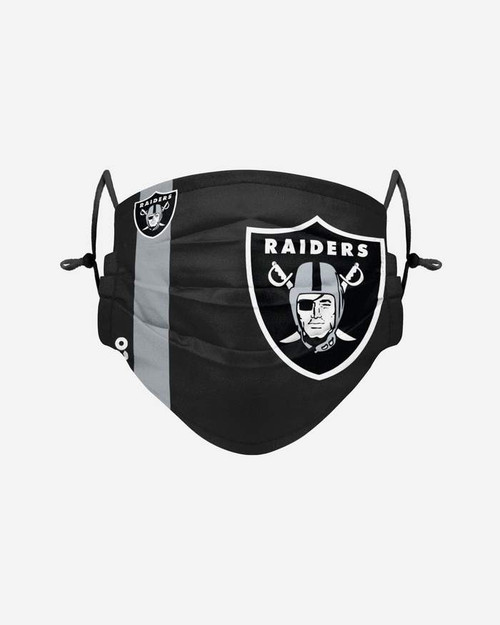 Las Vegas Raiders On-Field Sideline Logo Face Cover