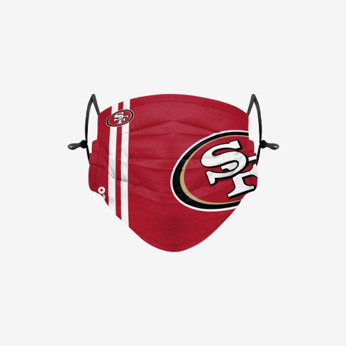 San Francisco 49ers On-Field Sideline Logo Face Cover