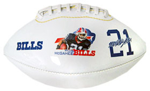 Buffalo Bills Willis McGahee Football Junior Size Attitude High Gloss