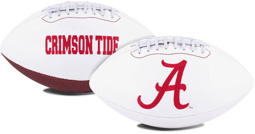 Alabama Crimson Tide Football Full Size Embroidered Signature Series