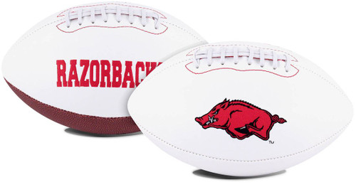 Arkansas Razorbacks Football Full Size Embroidered Signature Series