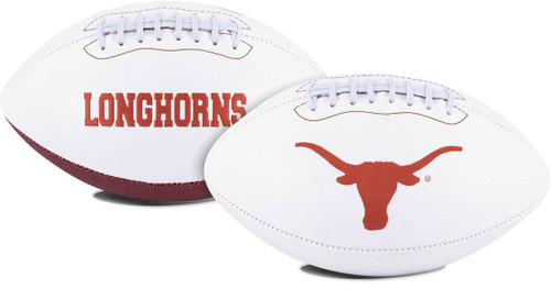 Texas Longhorns Football Full Size Embroidered Signature Series