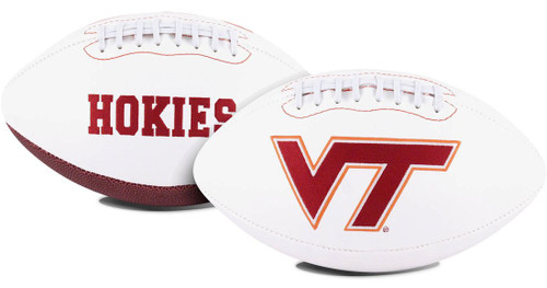 Virginia Tech Hokies Football Full Size Embroidered Signature Series