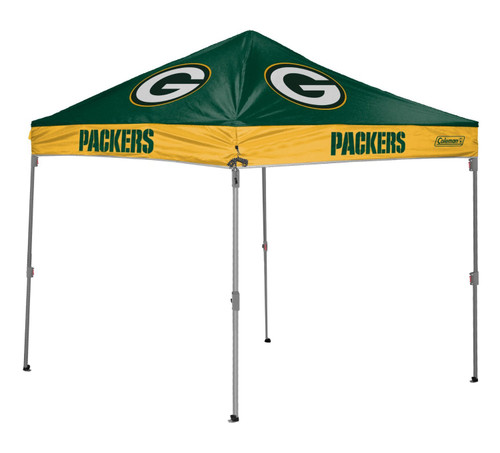 Green Bay Packers Tent - 10'x10' Straight Leg Canopy