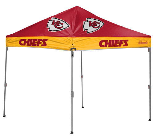 Kansas City Chiefs Tent - 10'x10' Straight Leg Canopy