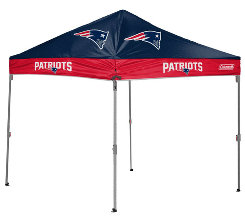 New England Patriots Tent - 10'x10' Straight Leg Canopy
