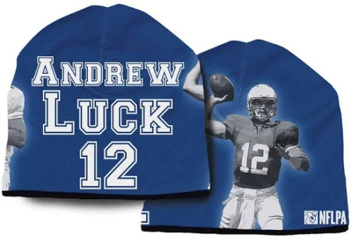 Indianapolis Colts Beanie Heavyweight Andrew Luck Design