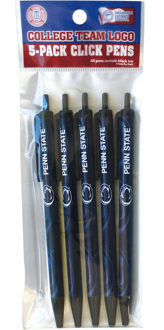 Penn State Nittany Lions Click Pens 5 Pack