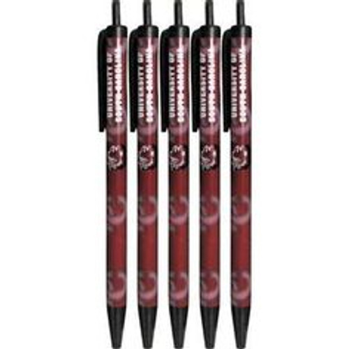 South Carolina Gamecocks Click Pens 5 Pack