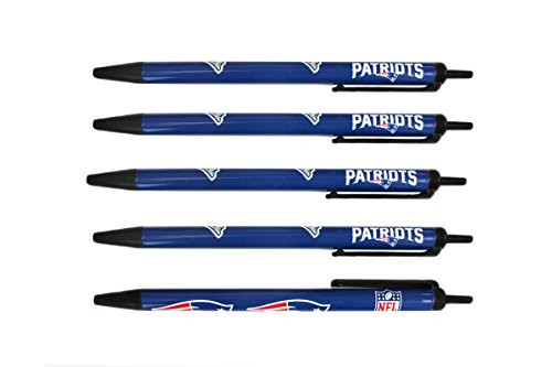 New England Patriots Click Pens 5 Pack