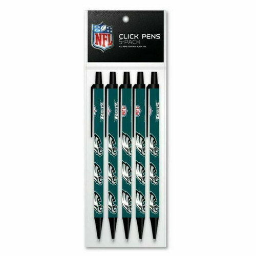 Philadelphia Eagles Click Pens 5 Pack