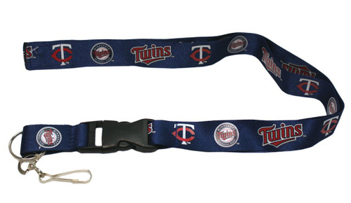 Minnesota Twins Lanyard - Breakaway with Key Ring