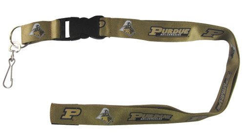 Purdue Boilermakers Lanyard Breakaway with Key Ring Style