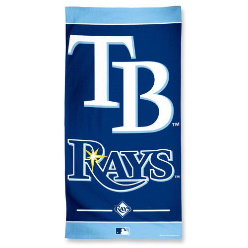 Tampa Bay Rays Towel 30x60 Beach Style