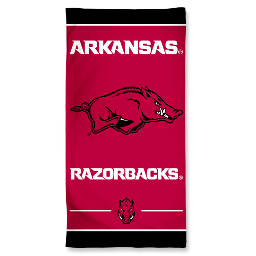 Arkansas Razorbacks Towel 30x60 Beach Style