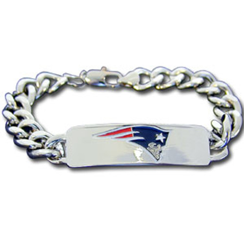 New England Patriots 9" ID Bracelet
