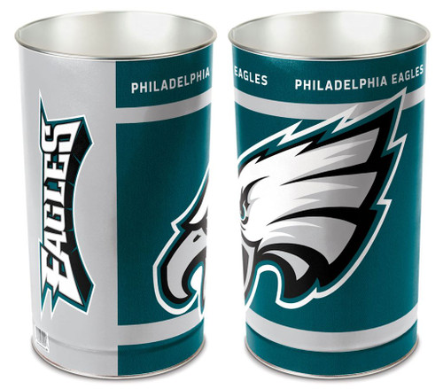 Philadelphia Eagles Wastebasket 15 Inch