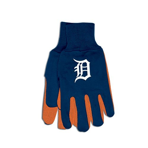 Detroit Tigers Two Tone Gloves - Adult Size