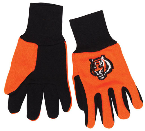 Cincinnati Bengals Two Tone Youth Size Gloves
